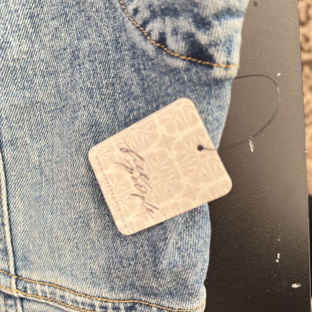 Free People Light Blue Denim Jacket